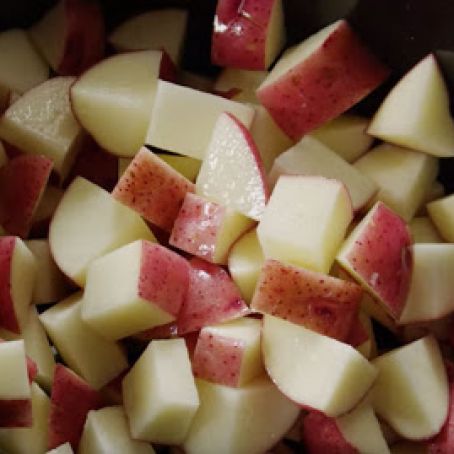 Potato Soup- -Potatoes Into A Slow Cooker